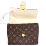 Louis Vuitton Locky BB Monogram Creme Shoulder Bag Leather