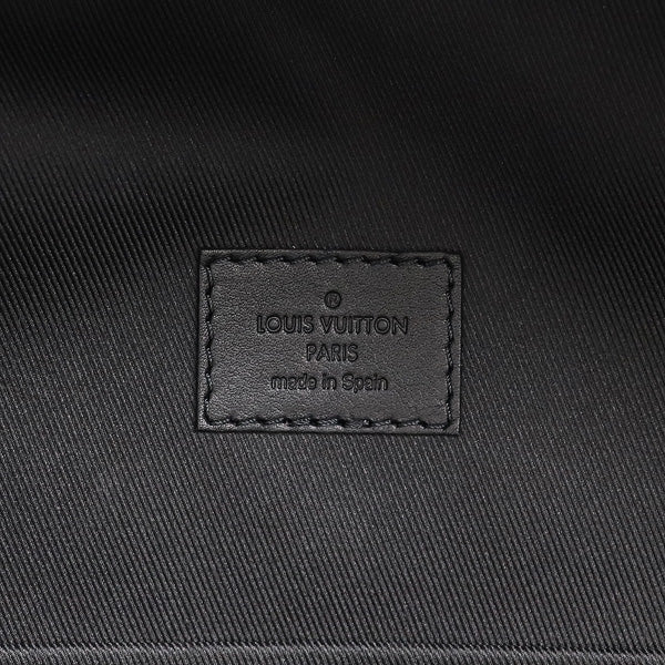 Louis Vuitton Racer Backpack Monogram Shadow Rucksack Daybag Black