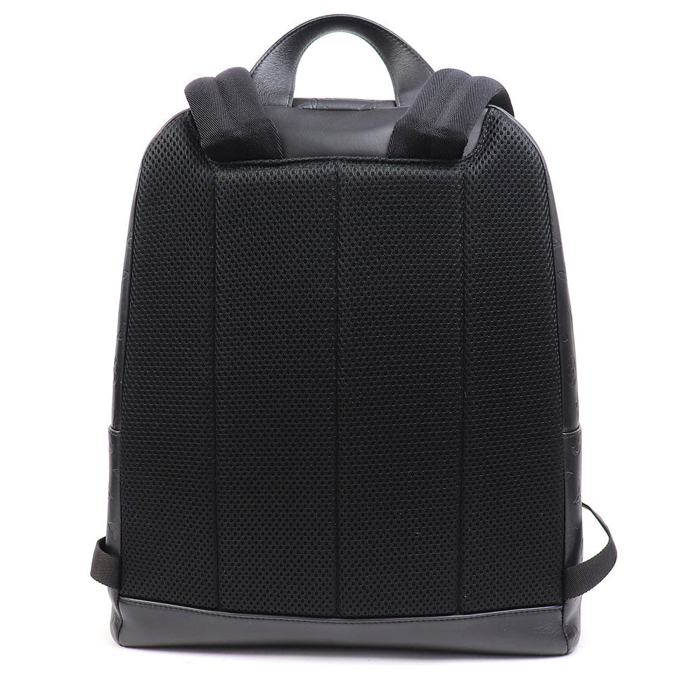 Louis Vuitton Racer Backpack Monogram Shadow Rucksack Daybag Black