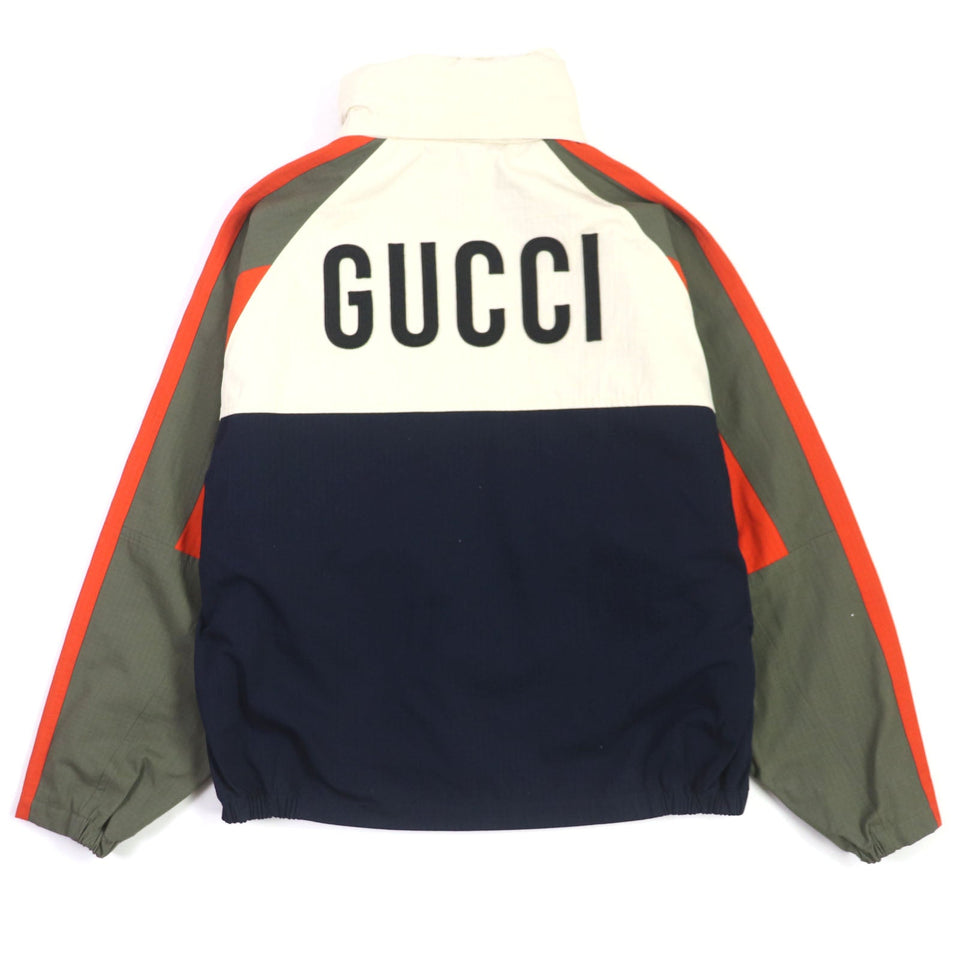 Gucci Jacket 669142 Outer: 70% cotton, Outer: 30% nylon, Lining: 100% rayon, Applique: 100% polyester Multi mens 48