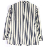 Burberry BLACK LABEL tailored jacket Outer: 70% cotton, Outer: 27% polyester, Outer: 3% polyurethane, Lining: cupra, Lining: polyester Ivorytype mens M