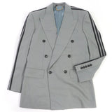 Gucci tailored jacket 720173 Outer: 100% wool, Lining: 100% rayon, Part: 59% cotton, Part: 41% rayon gray mens 48