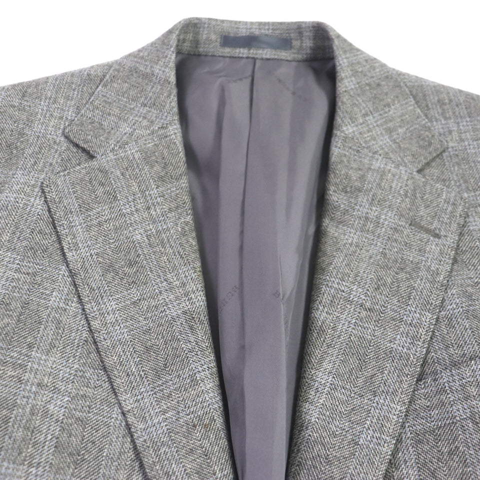 Burberry tailored jacket Outer: 100% cashmere, lining: cupra Light gray mens 98-88-175 AB6