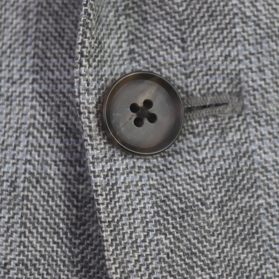 Burberry tailored jacket Outer: 100% cashmere, lining: cupra Light gray mens 98-88-175 AB6