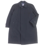 Burberry Stainless collar coat Outer material: 100% wool, Body lining: cotton, Sleeve lining: rayon Navy mens B89B