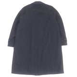 Burberry Stainless collar coat Outer material: 100% wool, Body lining: cotton, Sleeve lining: rayon Navy mens B89B