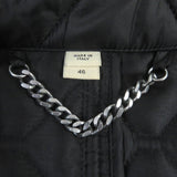 Burberry LONDON Blouson 3955308 Outer: 100% nylon, Lining: 55% acetate, Lining: 45% rayon, Filling: 100% polyester, Part: Lamb leather black mens 46