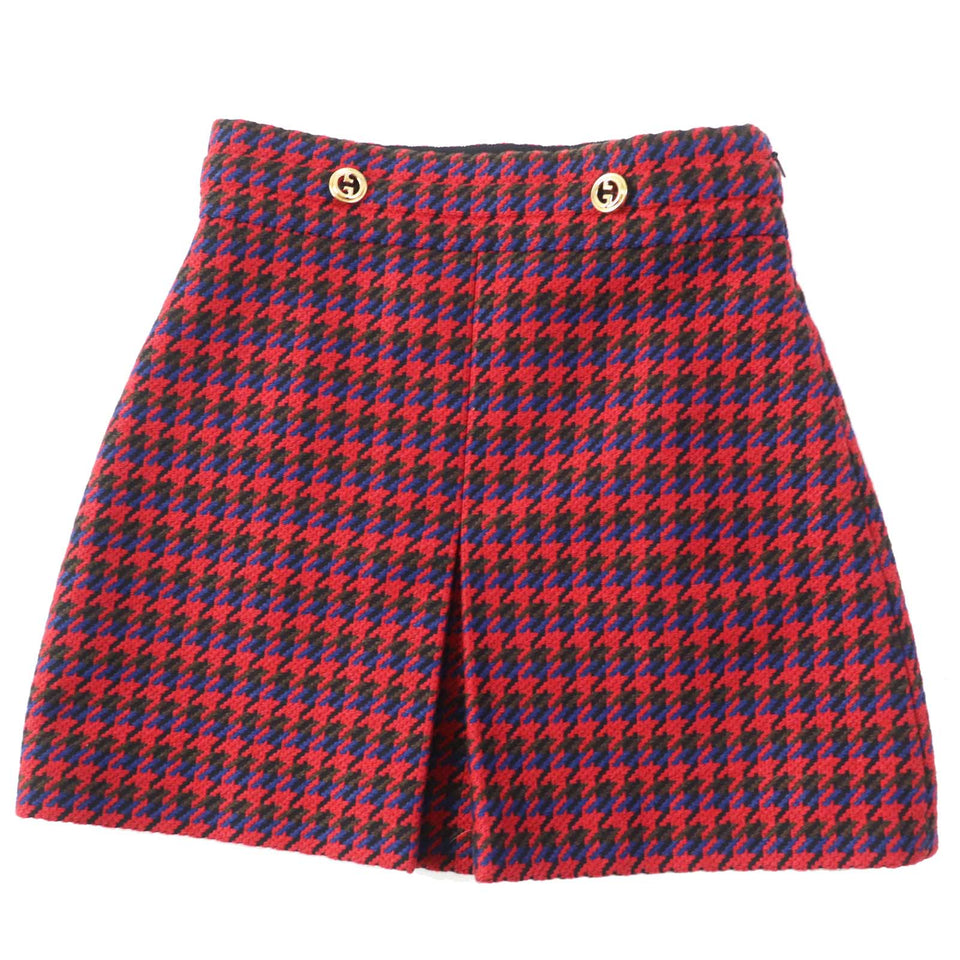 Gucci skirt 643737 Outer: 88% wool, Outer: 12% nylon, Lining: 100% rayon Multi Women 40
