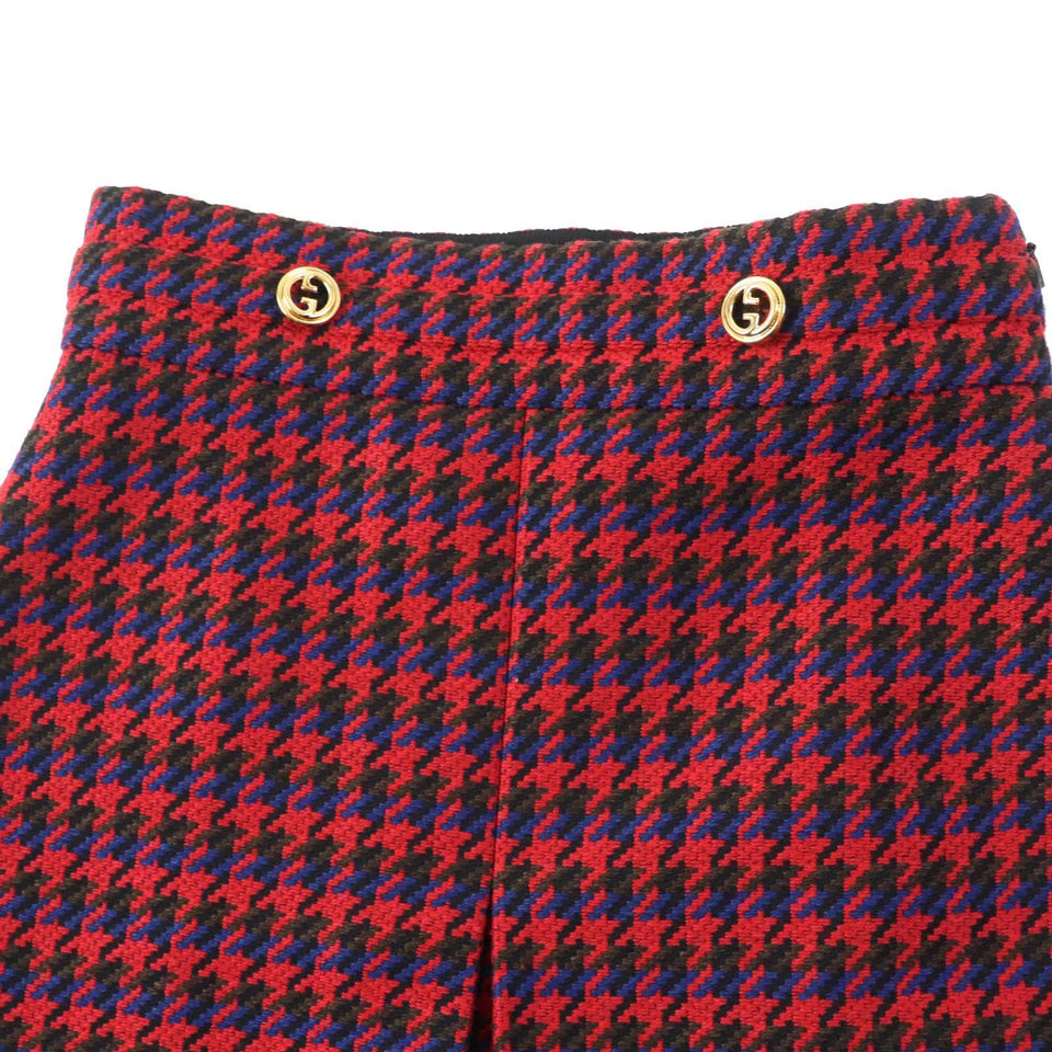 Gucci skirt 643737 Outer: 88% wool, Outer: 12% nylon, Lining: 100% rayon Multi Women 40