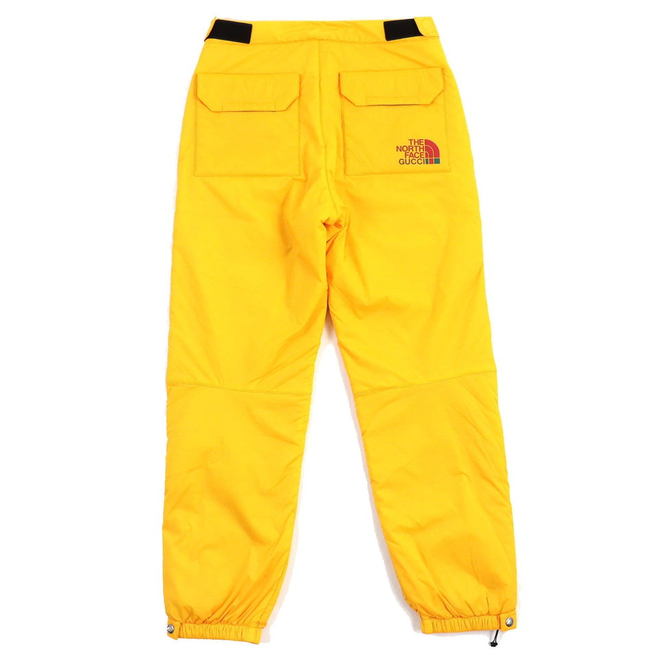 Gucci cargo pants 663764 Main: 88% nylon, Main: 12% polyurethane, Lining: 100% nylon, Filling: 100% polyester yellow mens S