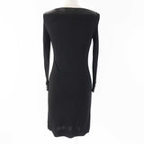 Gucci one piece 364339 Outer: 100% rayon, Lining: 100% rayon, Leather part: Sheepskin black Women XS
