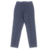 Gucci slacks 668588 Outer: 100% cotton, Lining: 100% cupra, Part: 46% acrylic, 46% wool, 8% polyester, Part: 100% cowhide Navy mens 46