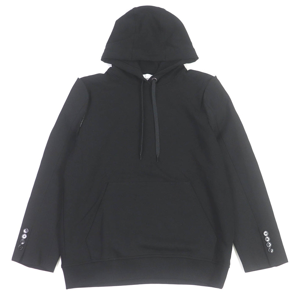 Burberry Hoodie 8040787 Main: 100% cotton, Part: 99% cotton, Part: 1% elastane (polyurethane) black mens M