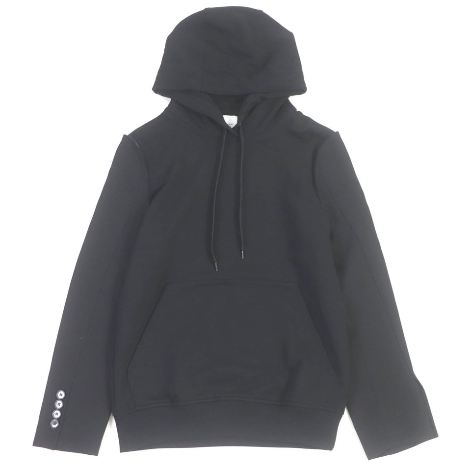 Burberry Hoodie 8040787 Main: 100% cotton, Part: 99% cotton, Part: 1% elastane (polyurethane) black mens XXS
