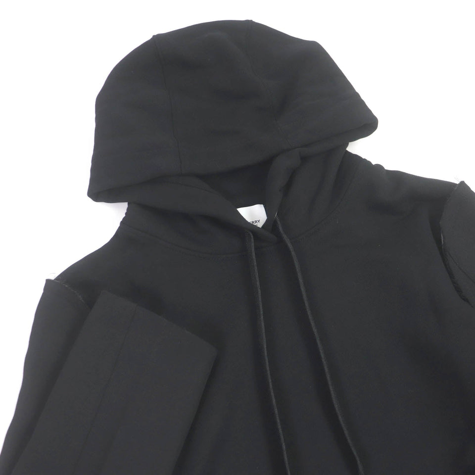 Burberry Hoodie 8040787 Main: 100% cotton, Part: 99% cotton, Part: 1% elastane (polyurethane) black mens XXS