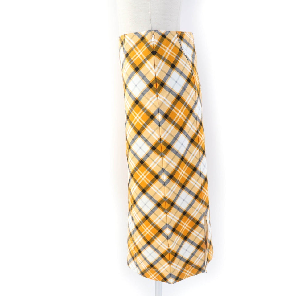 Burberry Tight Skirt 8037437 Main: 93% rayon, Main: 7% elastane Orange type Women 36