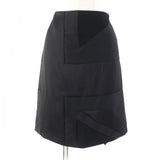 Burberry Tight Skirt 8046842 Main: 100% polyester, some parts: 60% mohair, some parts: 40% wool, lining: 100% silk black Women 36