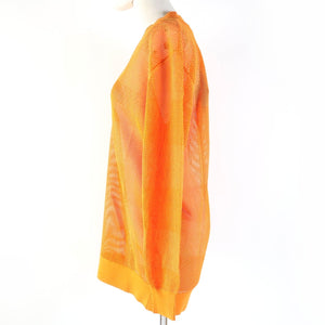 Burberry Tunic 8041344 Main: 100% rayon, part: 97% rayon, part: 2% nylon, part: 1% polyurethane, part: 97% rayon : 2% nylon : 1% polyester Orange Women S