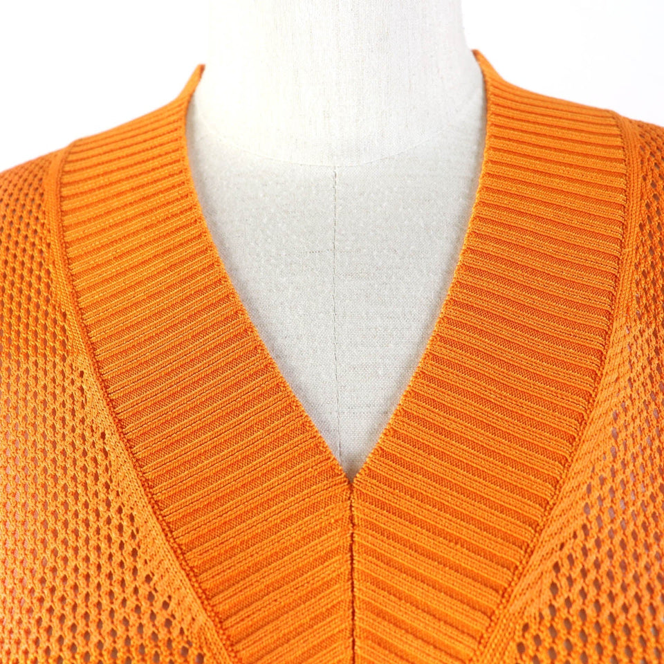 Burberry Tunic 8041344 Main: 100% rayon, part: 97% rayon, part: 2% nylon, part: 1% polyurethane, part: 97% rayon : 2% nylon : 1% polyester Orange Women S