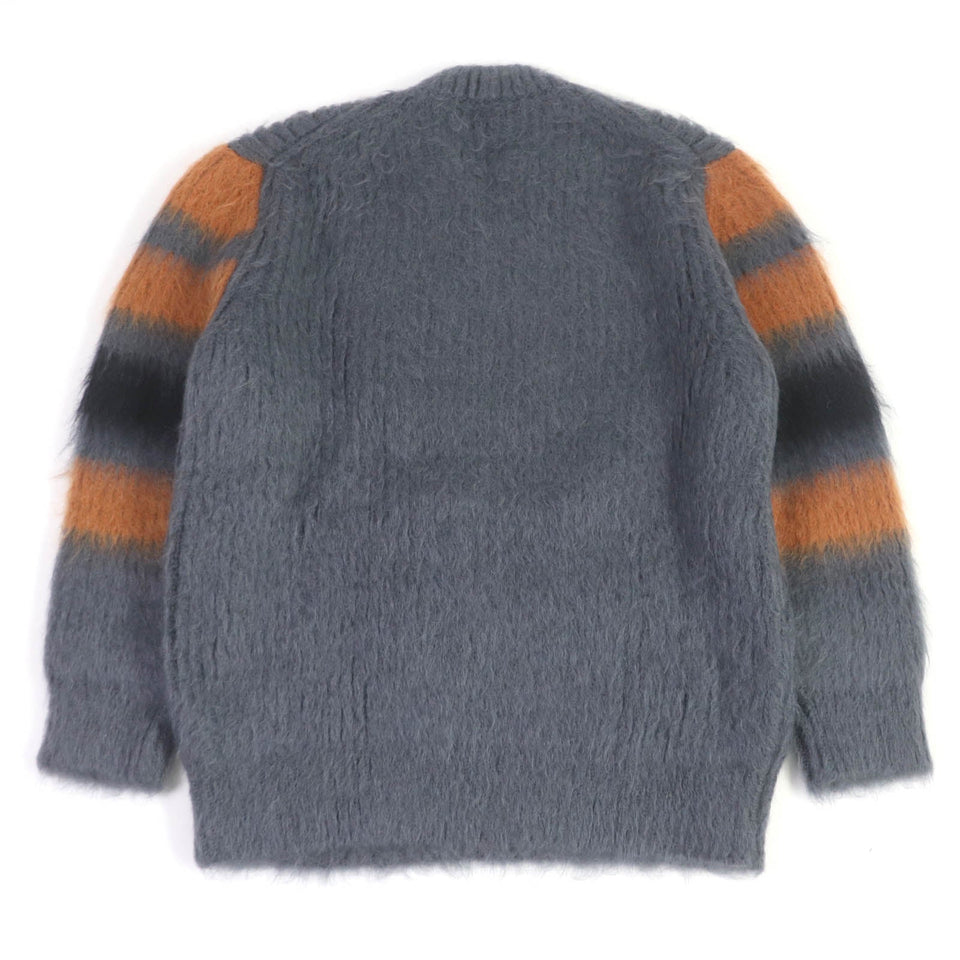 Burberry sweater 8037217 Main: 67% mohair, Main: 33% silk gray mens XS
