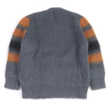 Burberry sweater 8037217 Main: 67% mohair, Main: 33% silk gray mens XS