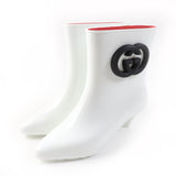 Gucci Ankle boots 724458 Main: Rubber White black Women 39