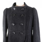 Burberry BLUE LABEL coat FNF04-860-08 Main: 90% wool, Main: 10% nylon Charcoal gray Women 38
