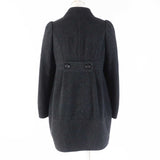 Burberry BLUE LABEL coat FNF04-860-08 Main: 90% wool, Main: 10% nylon Charcoal gray Women 38