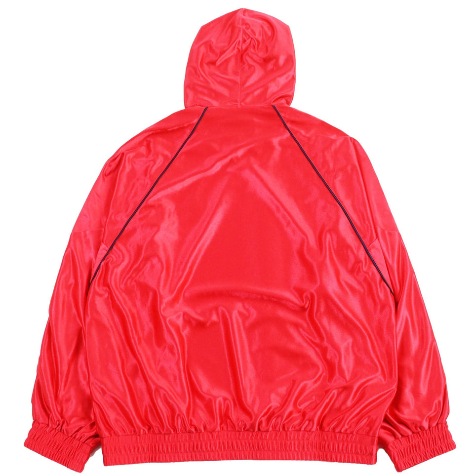 Gucci Hoodie 653373 Outer: 100% polyester, Part: 100% polyamide (nylon), Part: 100% polyester, Lining: 100% polyamide (nylon) Red mens M