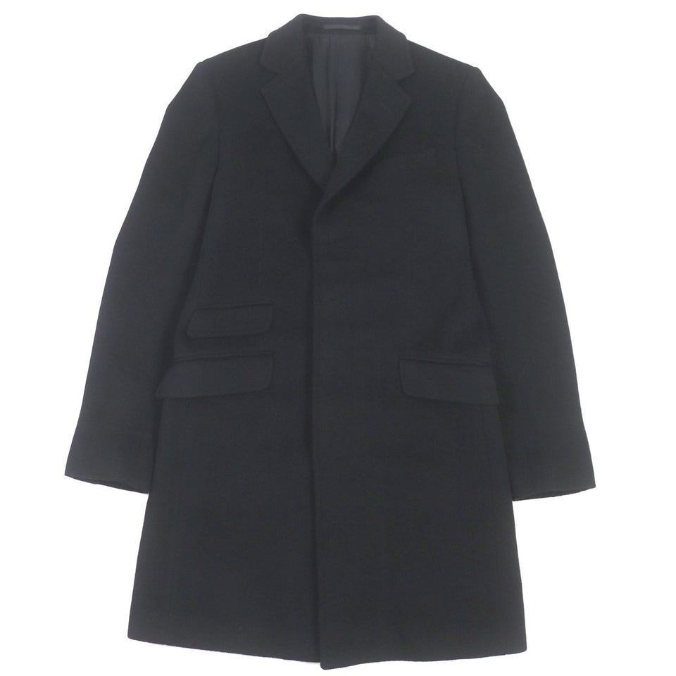 Gucci Chester coat 439365 Outer: 100% wool, Lining: 100% rayon black mens 44