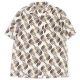 Gucci Short sleeve shirt 654766 Main: 100% silk Ivory mens 44