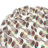 Gucci Short sleeve shirt 654766 Main: 100% silk Ivory mens 44