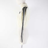 Gucci knit 713023 Outer: 67% mohair, Outer: 28% nylon, Outer: 5% wool, Part: 63% mohair, Part: 29% nylon, : 7% wool, 1% polyurethane Embroidery: 67% mohair, 28% nylon, 5% wool Inner: 75% acetate, 25% silk white Women XS
