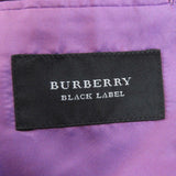 Burberry BLACK LABEL suit Outer material: 100% wool, Lining: Cupra, Lining: Polyester, Part: Cupra, (Outer material Super 110S  ) Dark Gray Purple mens 165 36R
