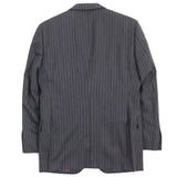 Burberry BLACK LABEL suit Outer material: 100% wool, Lining: Cupra, Lining: Polyester, Part: Cupra, (Outer material Super 110S  ) Dark Gray Purple mens 165 36R