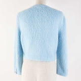 Chanel Cashmere Alpaca Knit igan 36 COCO Button