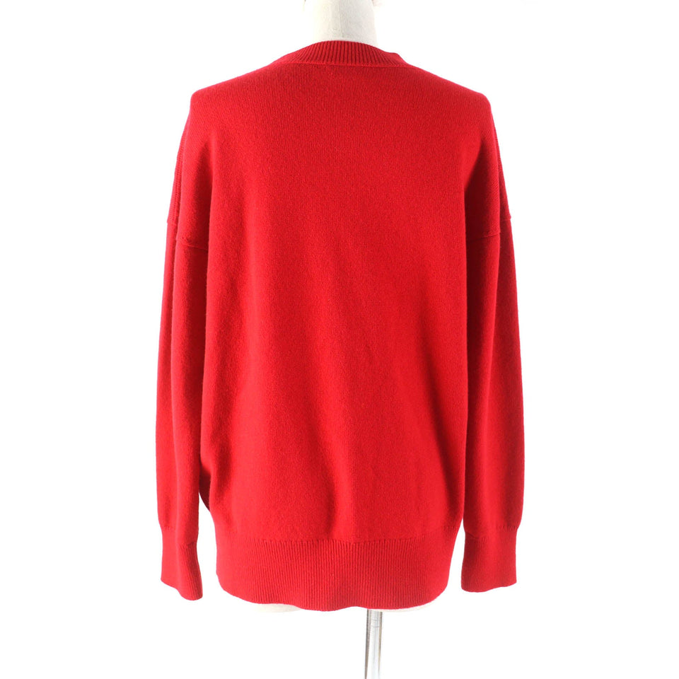 Chanel Cashmere V-neck igan with Jewel Buttons
