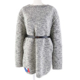Louis Vuitton Wool Monogram Belted Knit Dress