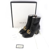 Gucci Ankle boots 549694 Main: Leather black Women 36 1/2