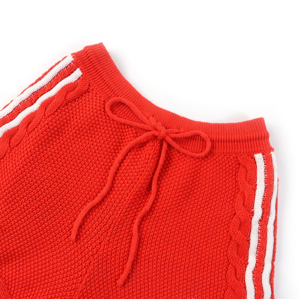 Gucci Shorts 693835 Main: 66% linen, Main: 34% cotton, Part: 65% linen, Part: 31% cotton, Part: 3% nylon Orange white Women M