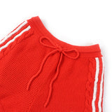 Gucci Shorts 693835 Main: 66% linen, Main: 34% cotton, Part: 65% linen, Part: 31% cotton, Part: 3% nylon Orange white Women M