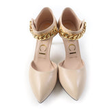 Gucci pumps 626711 Main: Leather beige Women 36 1/2