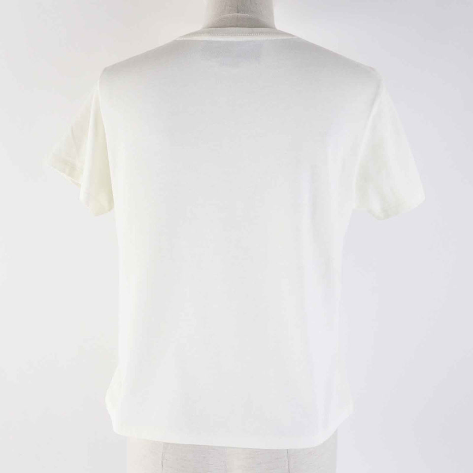 Gucci Short sleeve T-shirt 644674 Outer material: 100% cotton Ivory black Women XS