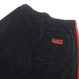 Gucci Shorts 587466 Outer: 85% cotton, Outer: 15% nylon, Lining: 100% cotton, Part: 100% polyester black mens XS