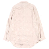 Gucci Long sleeve shirt 596832 Main: 100% rayon pink DAISIES JACQUARD SHIRT mens 48