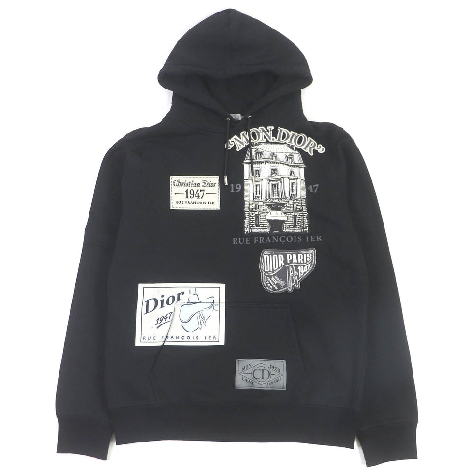 Dior Parker Archive Patch Pullover Hoodie