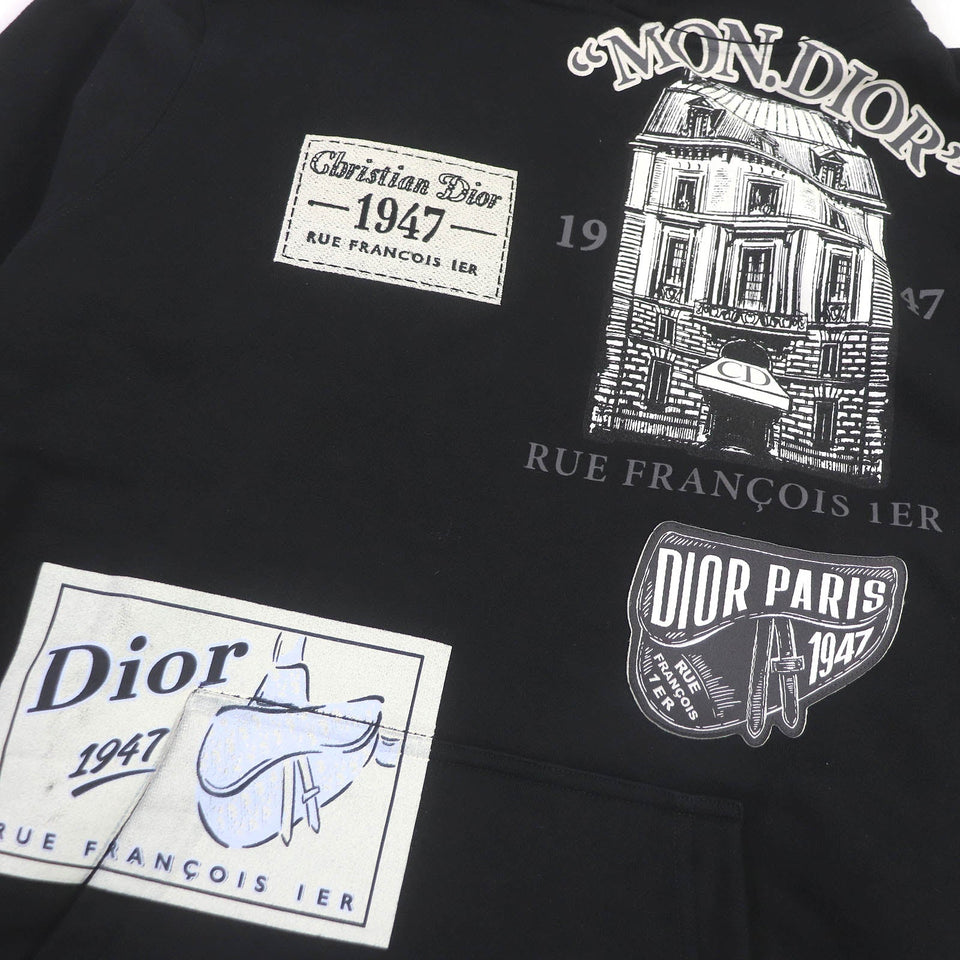 Dior Parker Archive Patch Pullover Hoodie