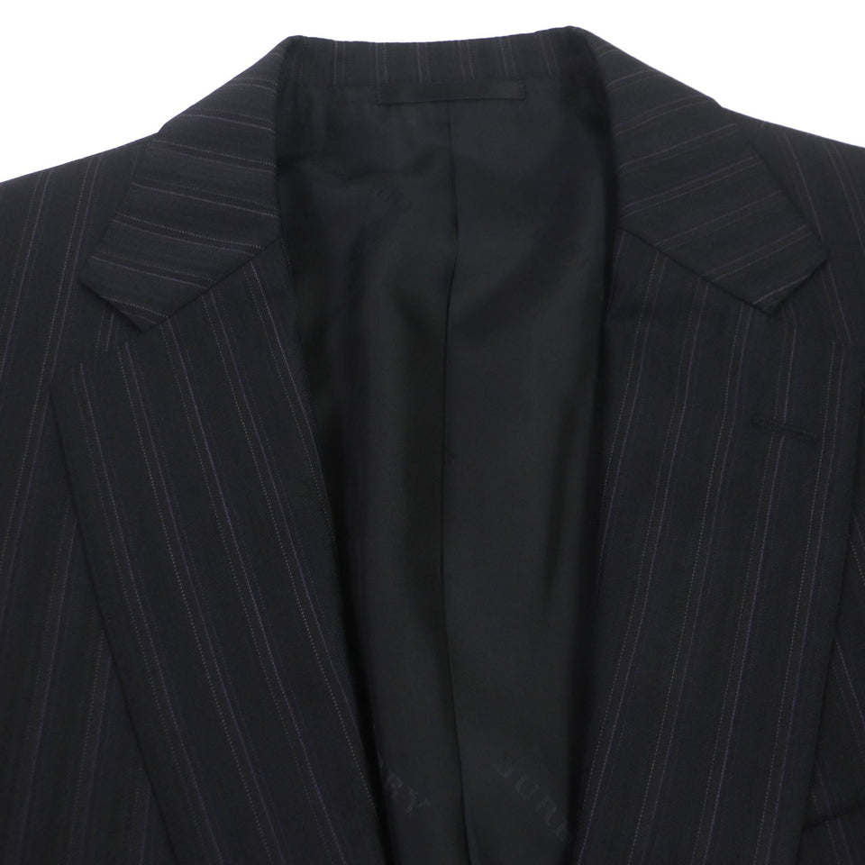Burberry LONDON setup Outer: 90% wool, Outer: 10% silk, Lining: Cupra Black purple mens 175 AB6
