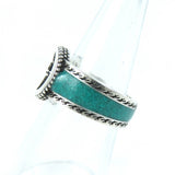 Gucci Ring Main: AG925, Part: Enamel Silver Green type Women