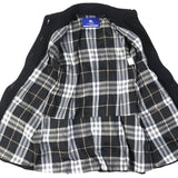 Burberry BLUE LABEL coat Outer: 100% wool, Lining: Cupra, Lining: Polyester, Sleeve lining: Polyester black Women 38